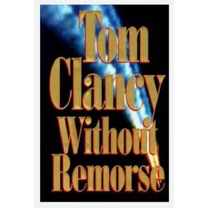 Without Remorse Book Tom Clancy Hardcover 1993 1ST EDITION Suspense Mystery